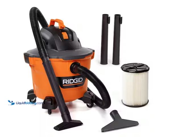 Lot 49-1566881 - RIDGID 9 Gal. 4.25 Peak HP NXT Shop Vacuum Wet Dry Vac with General Debris Filter, Locking Hose and ...