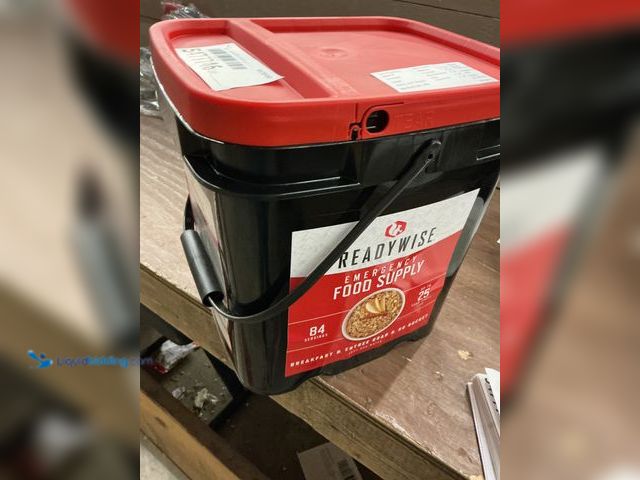 Lot 49-5477746 - Readywise 84 Serving Breakfast & Entree Grab & Go Bucket New