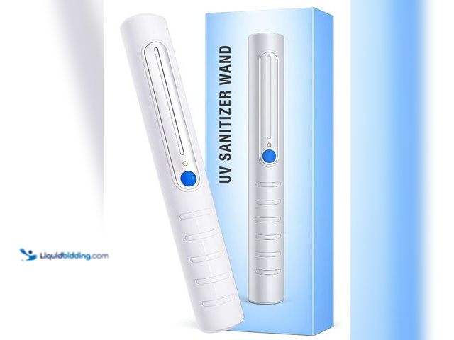 Lot 49-3432513 - Lot of (63)  UV Wand - Portable Handheld Ultraviolet Light Sanitizer, Model # B08JSRGT6G, New.   Ref...