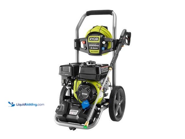 Lot 49-5553062 - RYOBI 3300 PSI 2.4 GPM Cold Water Gas Pressure Washer with 212cc Engine Model # RY80589 USED. HAS CO...