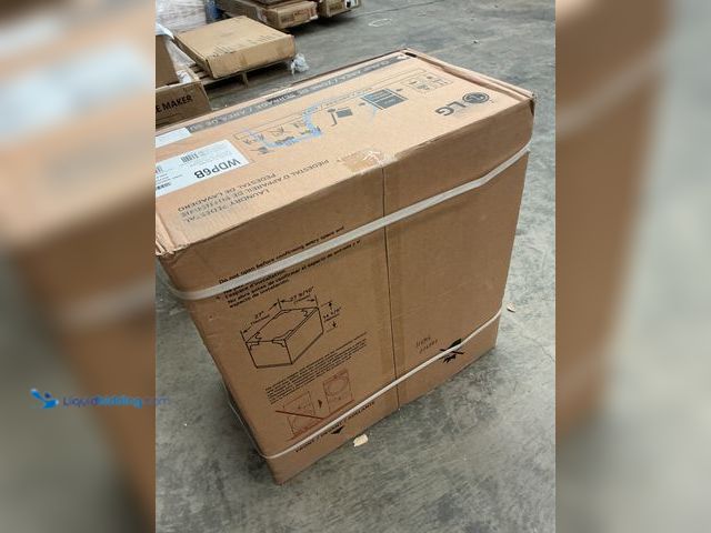 Lot 49-5485145 - LG - 27" Laundry Pedestal with Storage Drawer - Black Steel. Model: WDP6BSKU: 6512888. Unused