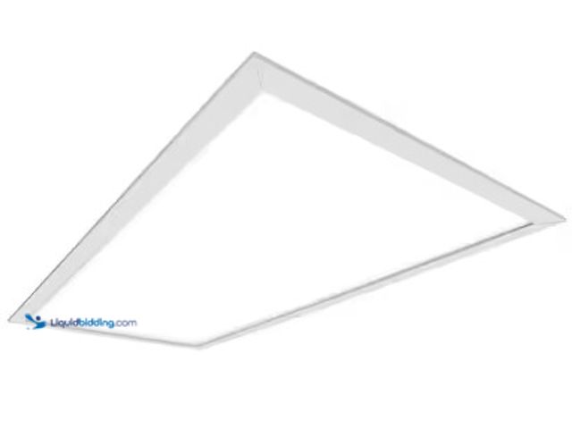 Lot 49-2025273 - Metalux 2 ft. x 4 ft. 4800 Lumens Integrated LED Panel Light 4000K for Office, Warehouse, Retail and...
