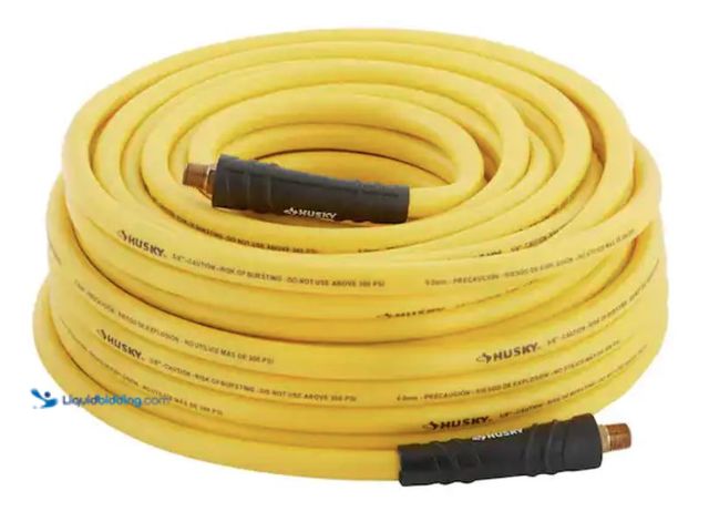 Lot 49-2005762 - Approx. (50) ft. of Husky 3/8 in. Hybrid Air Hose, Model # AB-50C, Unused.   Ref#ASB0724