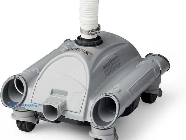 Lot 49-3527427 - Intex 28001E Above Ground Pool Automatic Pool Cleaner Pressure Side Vacuum Cleaner with 24 Foot 7 In...