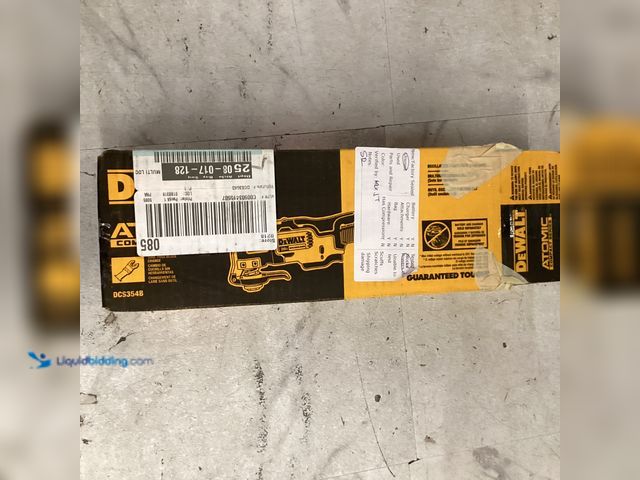 Lot 49-3565244 - DEWALT ATOMIC 20V MAX Cordless Brushless Oscillating Multi Tool. TOOL ONLY. Model: dcs354b unused.