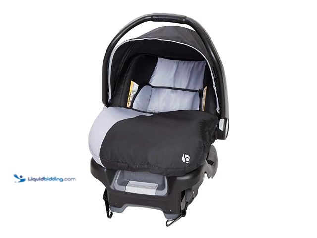 Lot 49-1627198 - Baby Trend Ally Newborn Baby Infant Car Seat Carrier Travel System with Harness and Extra Cozy Cover...