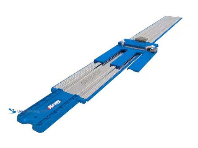 Lot 49-1578139 - Kreg 50 in. Accu-Cut Aluminum Circular Saw Track, Model # KMA2700, Slightly used, Scuffs & scratches...