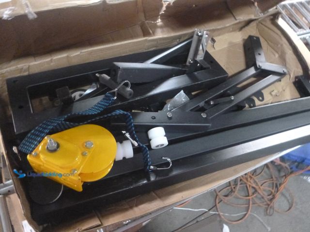 Lot 49-3466024 - Hard Top and Spare Tire Lift for 2 & 4 Door Jeep Wrangler JK, JKU, JL, JLUM Unused  Ref#4G0801
