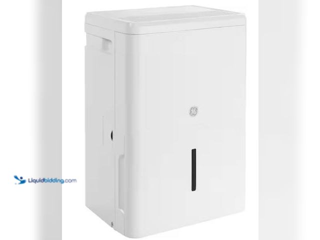 Lot 49-5478461 - GE
25-Pints for Damp Rooms Up to 1500 sq. ft. Residential Dehumidifier with Bucket in White, ENERGY...