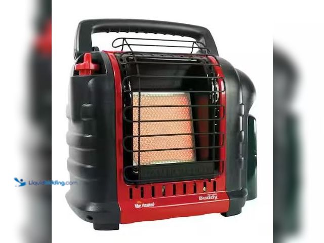 Lot 49-5486491 - Mr. Heater
Portable Buddy 9,000 BTU Radiant Propane Indoor/Outdoor Space Heater 
Internet # 205527...