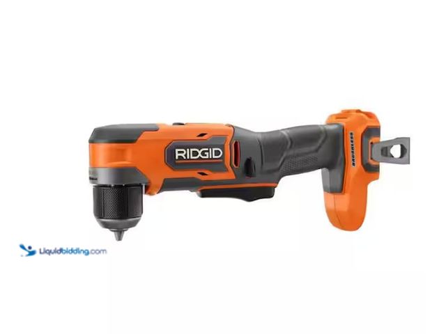 Lot 49-5574031 - RIDGID
18V SubCompact Brushless Cordless 3/8 in. Right Angle Drill (Tool Only). Store SKU # 1006815...