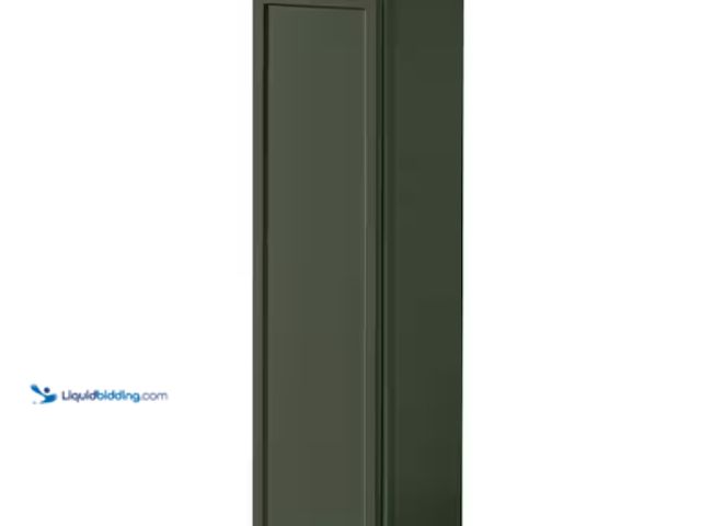 Lot 49-1574761 - Hampton Bay Leyton 9 in. W x 12 in. D x 36 in. H Ready to Assemble Plywood Slim Shaker Wall Kitchen ...