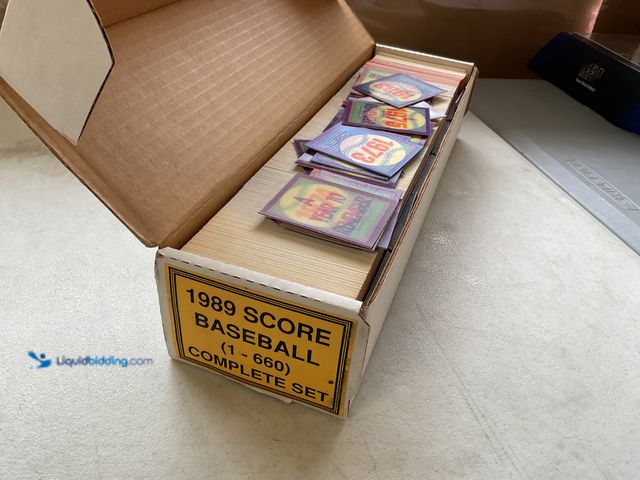 Lot 49-5451503 - Other 1989 SCOREB BASEBALL COMPLETE 660 CARD SET INCLUDING NOLAN RYAN AND MORE