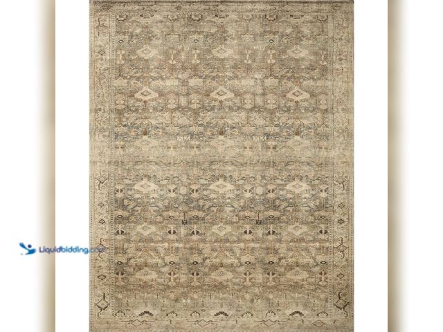 Lot 49-3532452 - Loloi
Margot Antique/Sage 7 ft. 6 in. x 9 ft. 6 in. Bohemian Vintage Printed Plush Area Rug (no wra...