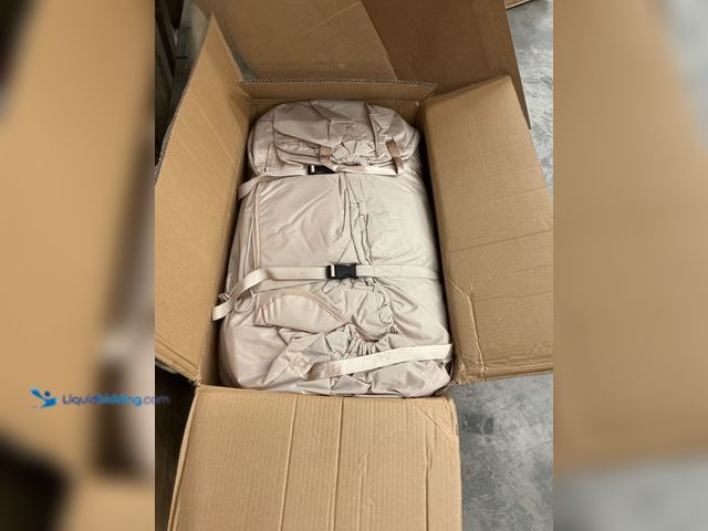 Lot 49-5476268 - Inflatable Camping Tents 8-10 Person,129 Square Feets Large Inflatable Camping Tent with Stove Jack,...