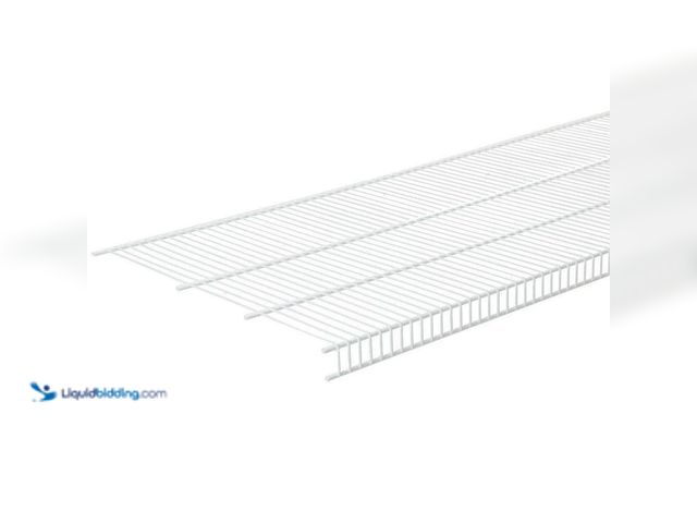 Lot 49-5433658 - ClosetMaid
Close Mesh 16 in. D x 72 in. W Ventilated Pantry Shelf. Item is Unusedx2