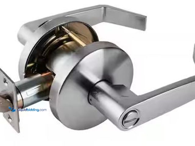 Lot 49-5486090 - Universal Hardware
Heavy Duty Commercial Cylindrical Privacy (bed/bath) Lever ADA UL 3-Hour Fire AN...