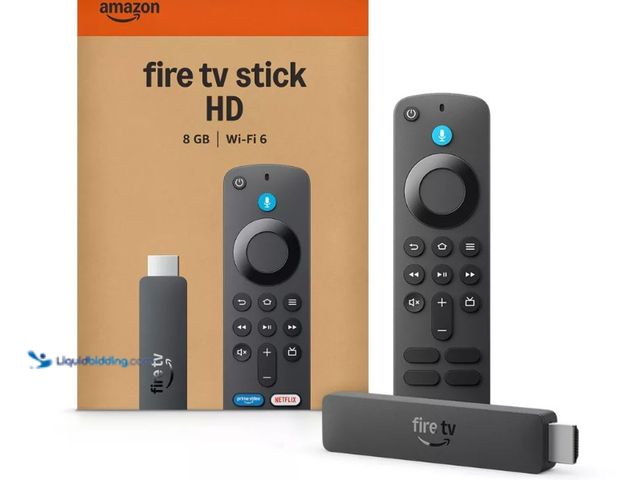 Lot 49-5580892 - Amazon Fire TV Stick HD (2026). Unused with attachments.