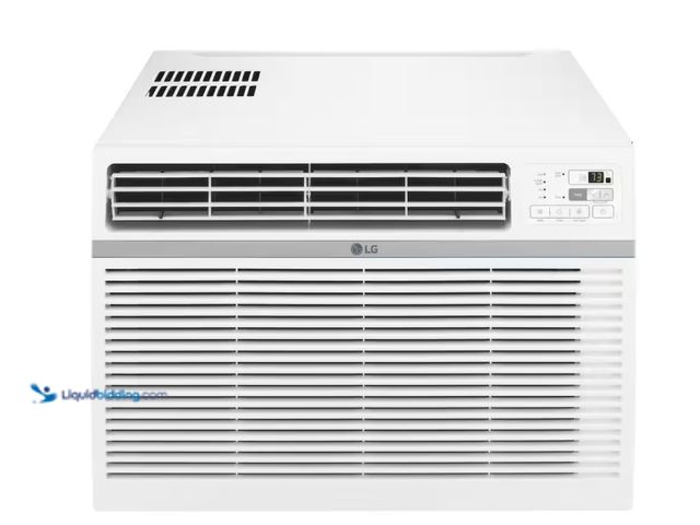 Lot 49-1518011 - LG 18,000 BTU 208/230V Window Air Conditioner Cools 1,000 Sq. Ft. with Remote, Dehumidifier and in W...