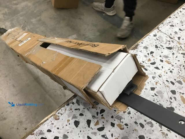 Lot 49-3536615 - Barn Door Support Item is unused with hardware, scuffs