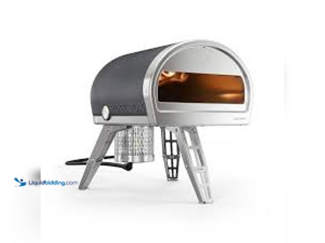 Lot 49-5483545 - GOZNEY Roccbox Propane Outdoor Portable Pizza Oven 12 in. Grey. Model # GRPGYUS1627. Unused
