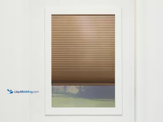 Lot 49-1568426 - StyleWell Latte Cordless Light Filtering Eco Polyester Cellular Shades - 36 in. W x 48 in. L Model #...