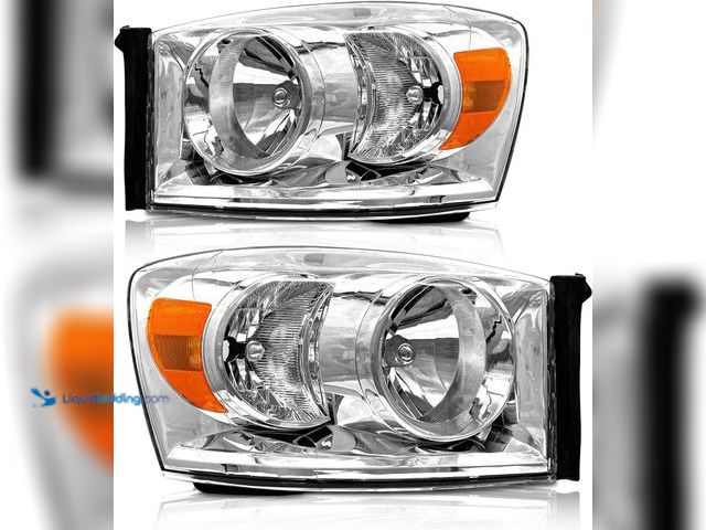 Lot 49-5459708 - for 2006-2009 Dodge Ram Headlights Assembly for 2006-2008 Dodge Ram 1500, 2006-2009 Dodge Ram 2500/3...