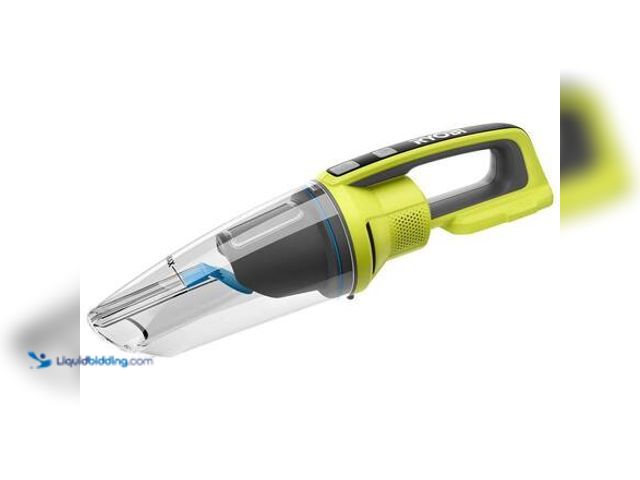 Lot 49-5546888 - RYOBI ONE+ 18V Cordless Wet/Dry Hand Vacuum (Tool Only) Model # PCL702B used. No mattery. No charger...