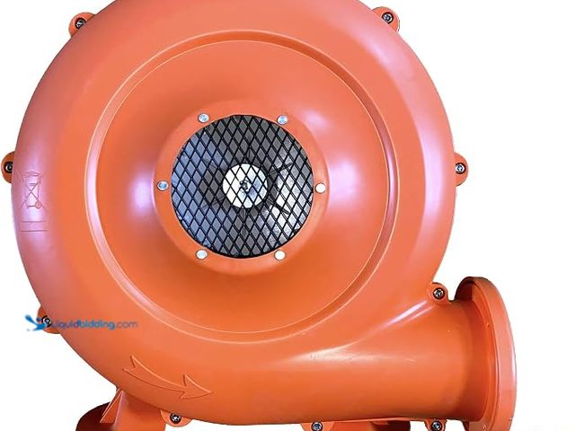 Lot 49-2000324 - Bounceland Safest Inflatable Bounce House and Water Slide Blower, JW-3L Blower with GFCI Plug and 25...