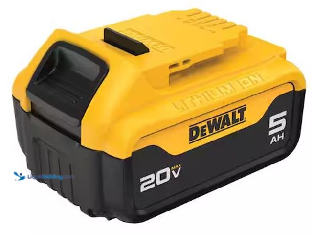 Lot 49-5460682 - DEWALT
20V MAX Premium Lithium-Ion 5.0Ah Battery Pack Internet # 205227130
Model # DCB205
Store S...