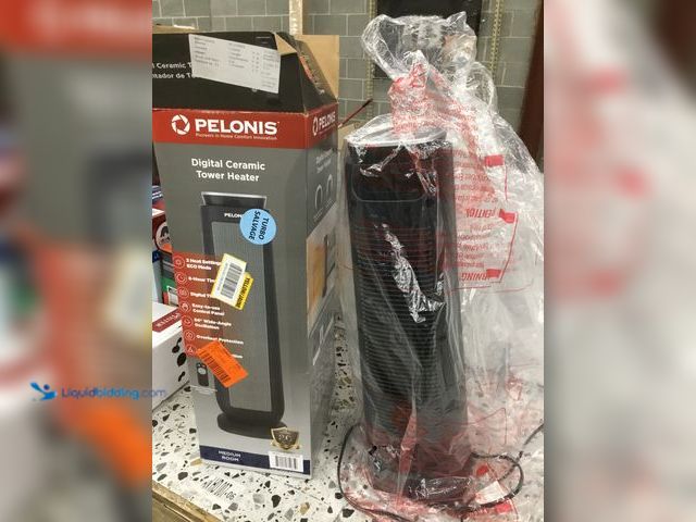 Lot 49-5478480 - Pelonis
1500-Watt 23 in. Digital Tower Indoor Ceramic Heater Quiet Operation w/ Safety Overheat Pro...