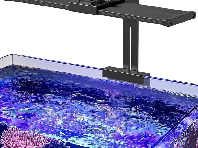 Lot 49-5408688 - hygger LED Saltwater Aquarium Light, 24/7 Mode Nano Tank Reef Light for Coral, Refugium Light. Used