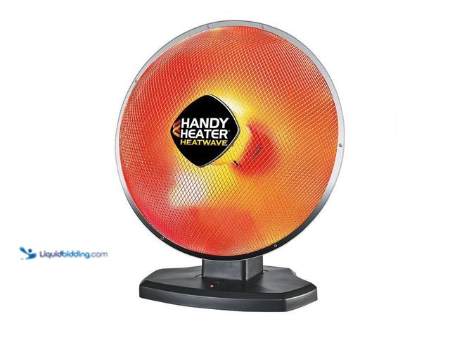 Lot 49-5484887 - 1500-Watt 18.5 in. Electric Ceramic Parabolic Space Heater with Tip-Over Safety (powers on) Used