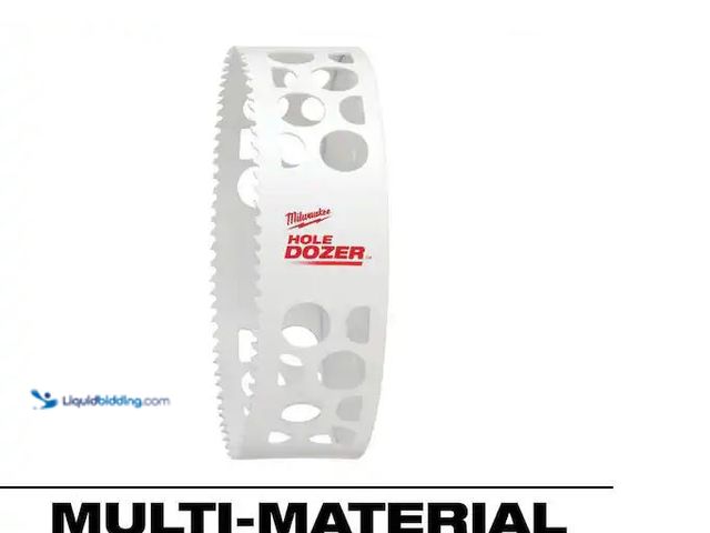 Lot 49-1576657 - Milwaukee 6 in. Hole Dozer Bi-Metal Hole Saw Model # 49-56-9656, Slightly Used  Ref#HDPA0205