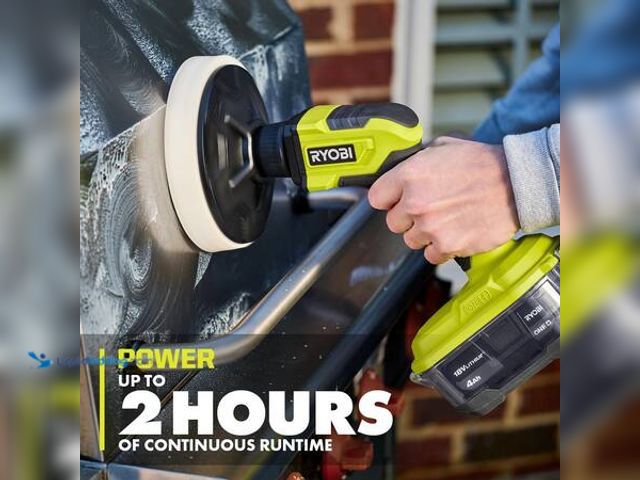 Lot 49-5554164 - RYOBI ONE+ 18V Cordless VORTEX Power/Electric Spin Scrubber (Tool Only) Model # P4510 Unused No Batt...