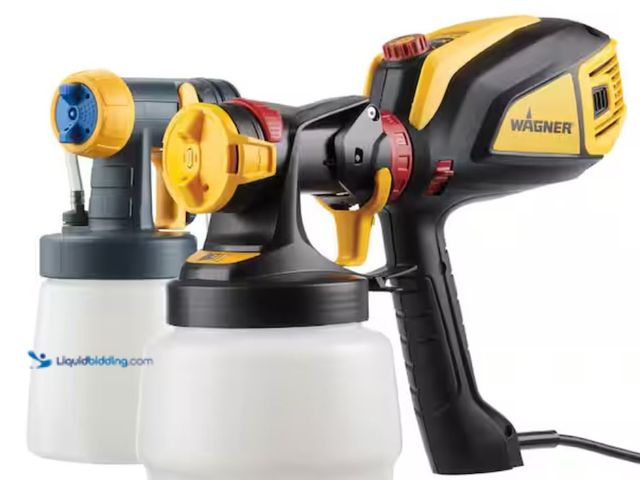 Lot 49-1631359 - Wagner Flexio 3500 Electric Handheld HVLP Paint Sprayer, Model # 2419306, Used, Has attachments, Pow...