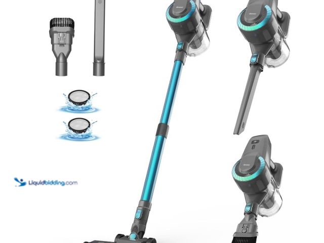 Lot 49-1516815 - DEVOAC N300 Cordless Vacuum Cleaner, 6 in 1 Lightweight Stick Vacuum, 2200mAh Battery Up to 40mins R...