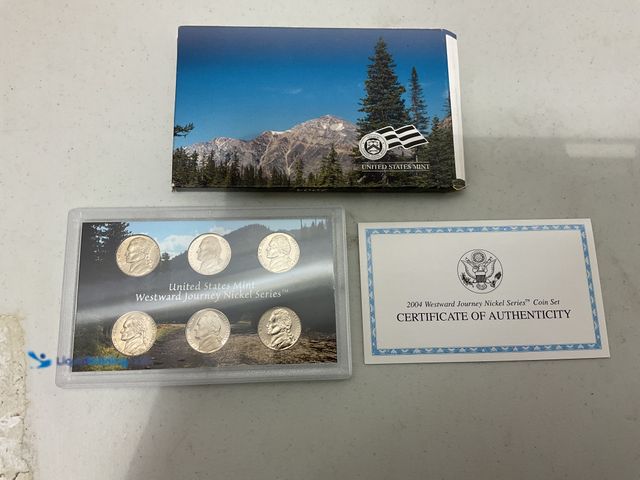 Lot 49-2009094 - Other WOW AN AMAZING 2004 UNITED STATES MINT WESTAWARD JOURNEY NICKEL SERIES COIN SET AN AMAZING LOT...