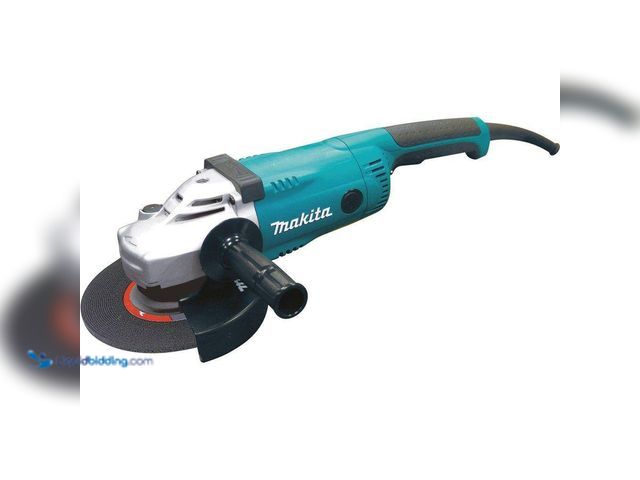 Lot 49-5552892 - Makita
15 Amp 7 in. Corded Angle Grinder with Grinding wheel, Side handle and Wheel Guard. Model # ...