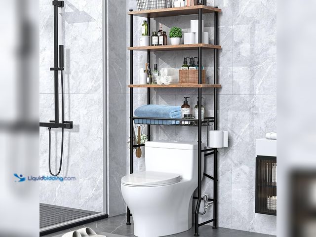 Lot 49-5551962 - Over the Toilet Storage Shelf, Model:HTS-04, Unused