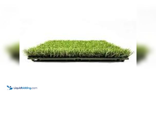 Lot 49-5483664 - TrafficMaster Turf Squares 1 ft. x 1 ft. Artificial Grass Interlocking Tiles (9-Pack). Model # 48219...
