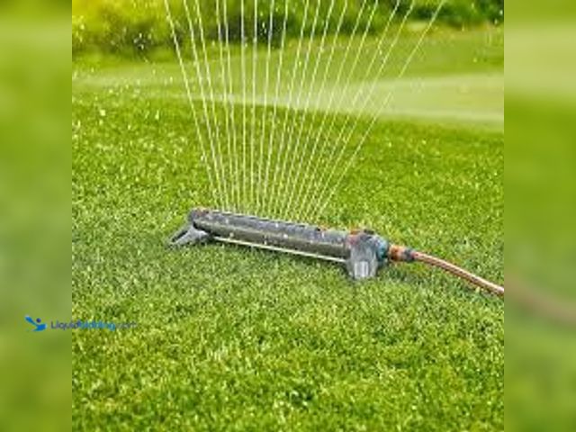 Lot 49-3539217 - GARDENA 3-Adjustment 3800 Sq. Ft. Aquazoom Oscillating Sprinkler for Even Flow. Model # 18714-81.000...