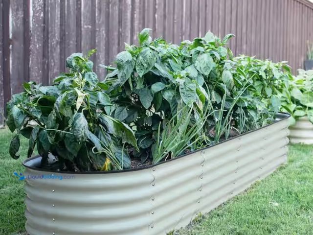 Lot 49-1567983 - VEIKOUS Light Green Galvanized Steel Raised Garden Bed 9-in-1 Planter Box Outdoor, 96 in. L x 24 in....