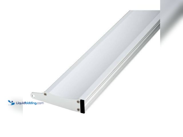 Lot 49-5454091 - Delta
Contemporary 4.6 in. W x 1.6 in. D Semi-Frameless Pivoting Shower/Tub Hardware Track Assembly...