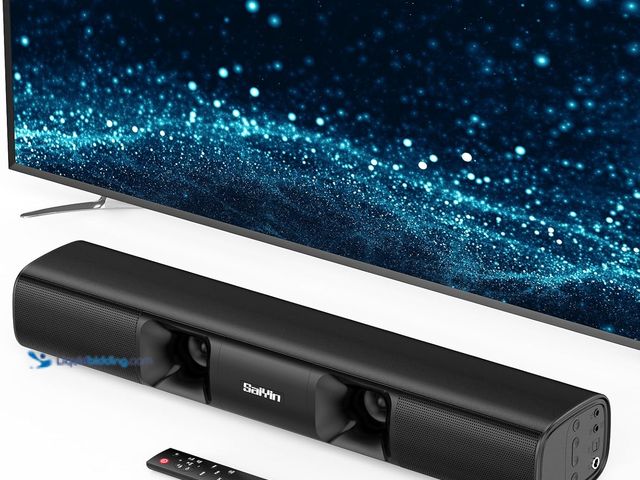 Lot 49-3527893 - Sound Bar for Smart TV - 50W Powerful TV Sound Bar with Crystal Clear Dialogue & Enhanced Bass | 17-...