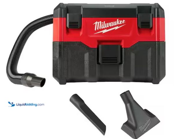 Lot 49-2006369 - Milwaukee M18 18-Volt 2 Gal. Lithium-Ion Cordless Wet/Dry Vacuum (Vacuum-Only), Model # 0880-20, Use...