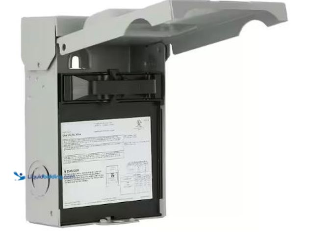 Lot 49-1625575 - Midwest Electric Products 30-Amp 120/240-Volt Fused AC Disconnect (U035F2P), Model # U035F2P, Unused...