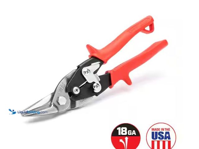 Lot 49-5573202 - Crescent
Wiss 9-3/4 in. Compound Action Straight and Left Cut Aviation Snips, Unused