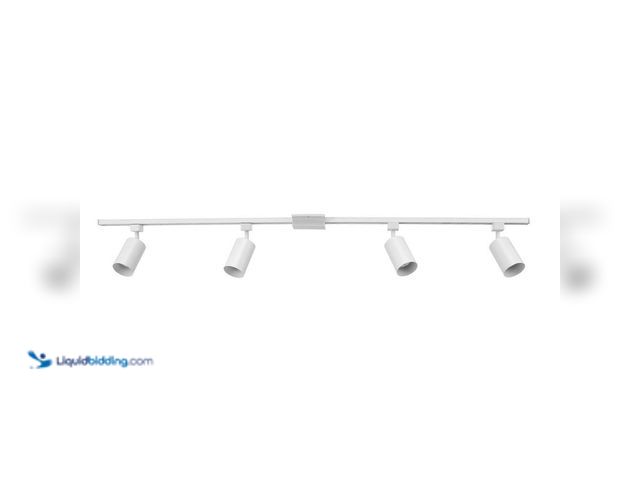 Lot 49-5413704 - Globe Electric
Tribeca 4.67 ft. 4-Light Matte White Linear Track Lighting Kit UNUSED