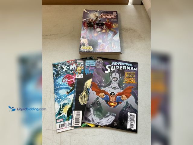 Lot 49-5341802 - LOT OF 20 COLLECTIBLE COMIC BOOKS FROM DC, MARVEL AND MORE INCLUDING SUPERMAN, WARRIORS, X-MEN AND M...